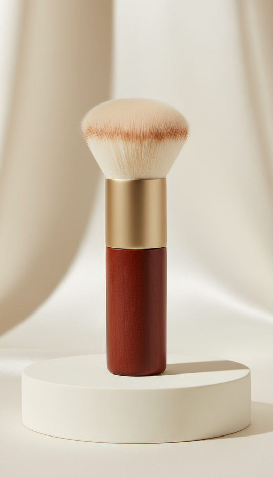 Pro Makeup Brush Set Natural Fiber